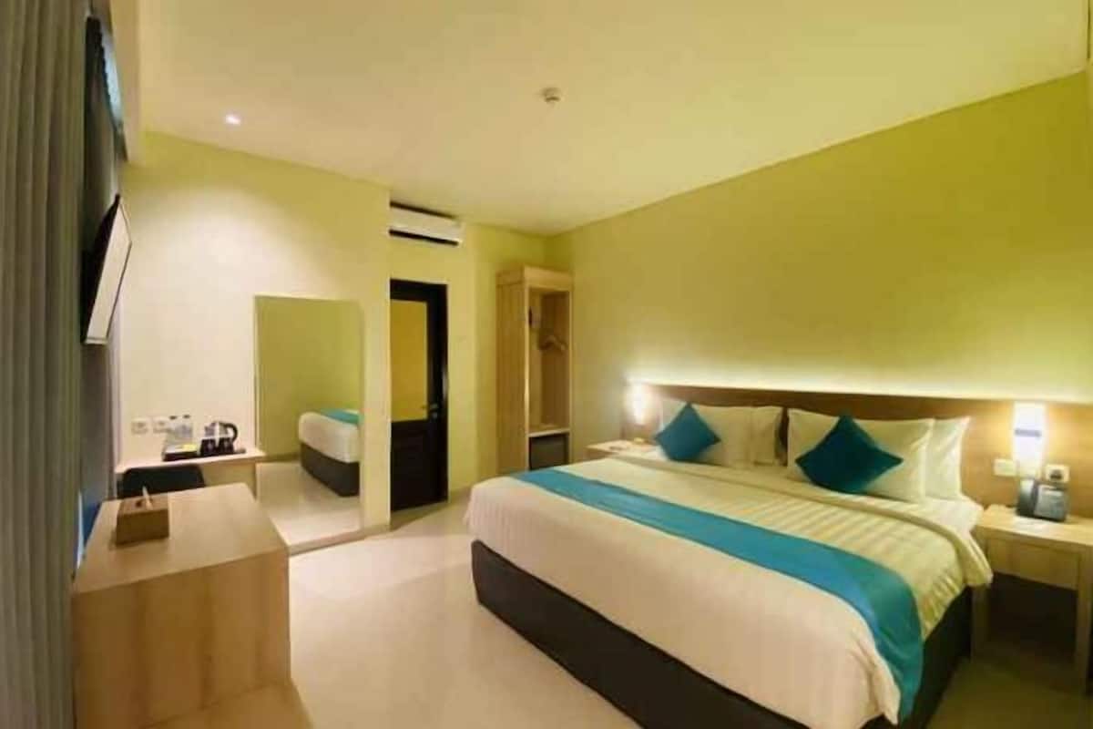 1 Schlafzimmer, hochwertige Bettwaren, Minibar, Zimmersafe