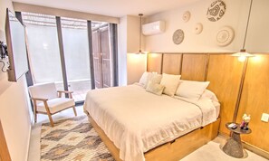 2 bedrooms, desk, iron/ironing board, WiFi - Arenka: 2BR w Private Pool & Sunset Rooftop (Bucerías)