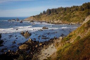 Beach nearby - Private Coastal Home with hot tub and ocean views! (Trinidad)