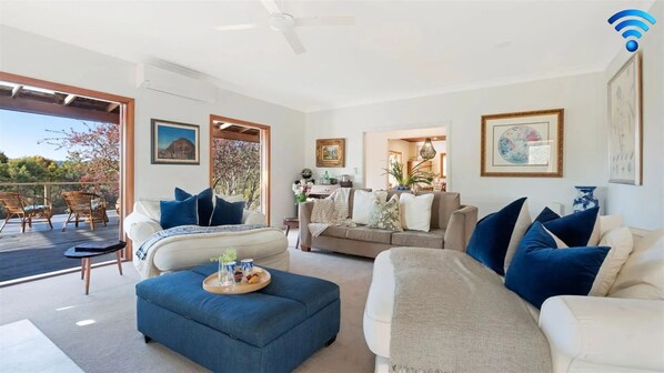 Smart TV, fireplace, offices