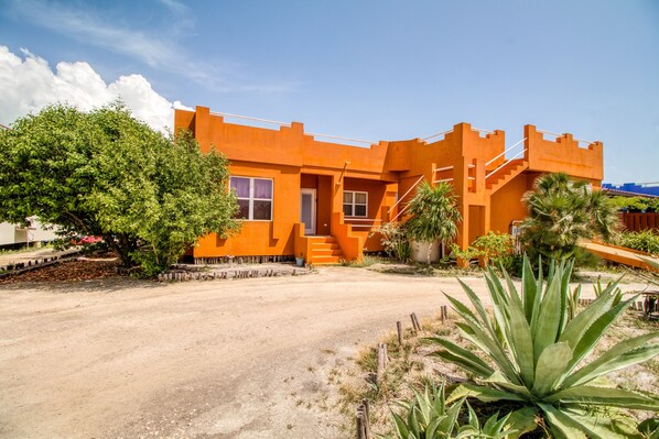 Exterior - Waterfront resort villa with water views, balcony, full kitchen, & washer/dryer (San Pedro)