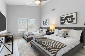 5 bedrooms, iron/ironing board, travel crib, WiFi - Charming Pool Retreat: 5BR LV Home w/ Pool Table (North Las Vegas)