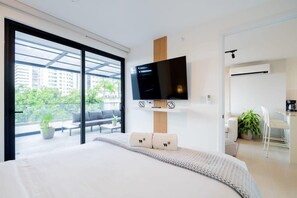 1 bedroom, WiFi, bed sheets - w* | Glorious 1BR w/ Terrace in San Francisco (Panamá)