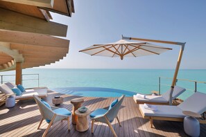 Villa, 2 Bedrooms, Overwater (View) | Frette Italian sheets, premium bedding, minibar, in-room safe - The St. Regis Red Sea Resort (Umluj)