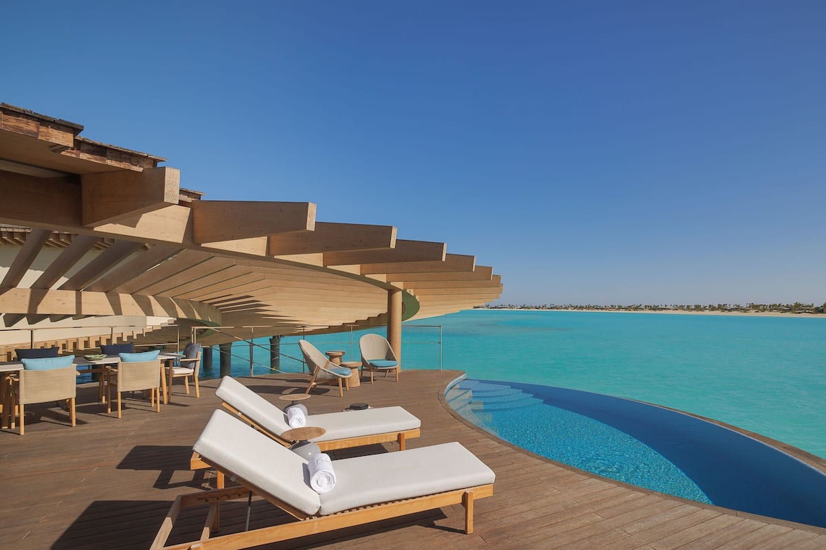 Villa, 2 Bedrooms, Private Pool (Overwater) | 1 bedroom, Frette Italian sheets, premium bedding, minibar