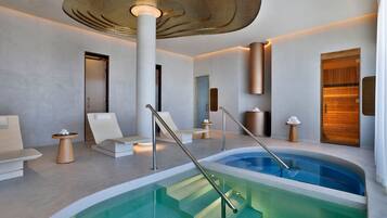 2 outdoor pools, open 9:00 AM to 6:00 PM, pool umbrellas, pool loungers