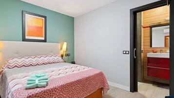 2 chambres, lit parapluie