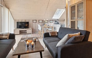 Smart TV, chimenea