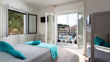 Deluxe-Apartment, 2Â Schlafzimmer, Balkon, Kanalblick