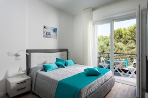 Appartement, 1 slaapkamer, balkon | Balkon