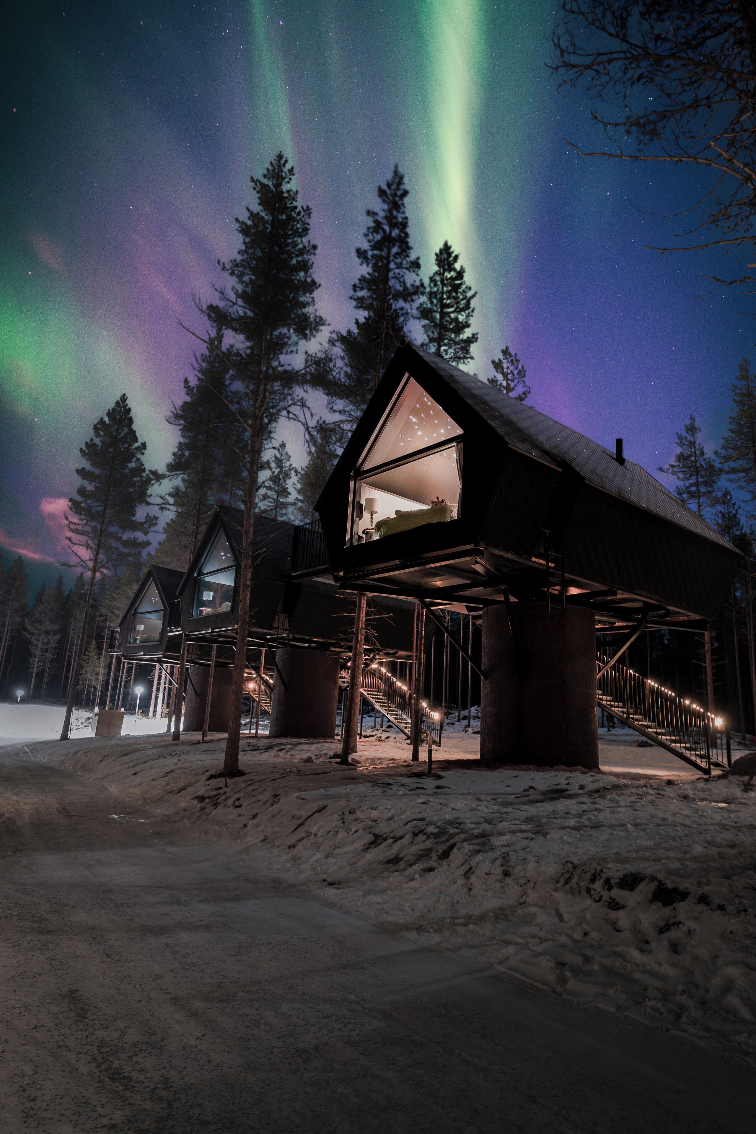 Aurora Treehouse | In-room safe, blackout curtains, soundproofing, free WiFi