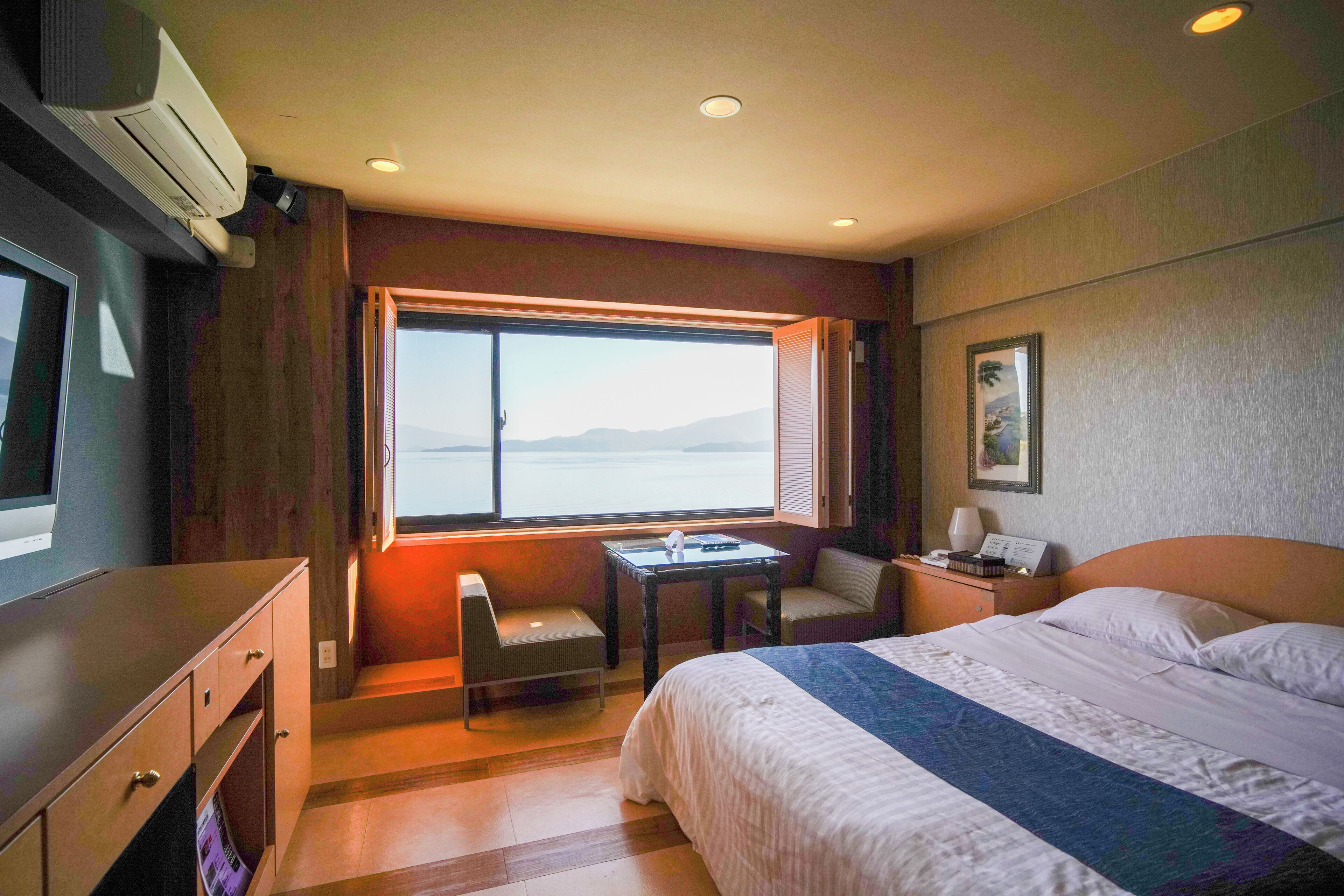 Chambre Double Deluxe | Vue sur la plage/l’océan