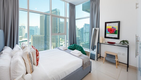 2 soverom, safe på rommet, strykejern/-brett og wi-fi (mot et tillegg)