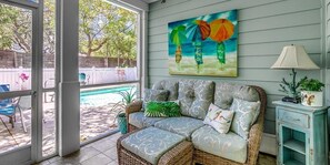 TV - Unrivaled Luxury 3BR Home with Private Pool (North Myrtle Beach)