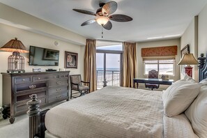 5 bedrooms, Internet, bed sheets - Seaside Elegance: Oceanfront 5BR/5BA, Sleeps 14 (North Myrtle Beach)