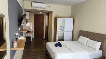 Studio Deluks | Wi-Fi gratis dan dapat diakses tamu berkursi roda