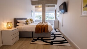 Căn hộ Deluxe, 1 phòng ngủ, không hút thuốc, quang cảnh thành phố