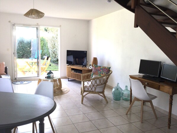 Living area - Maison Dinard Le Prieuré Proche Plages (Dinard)