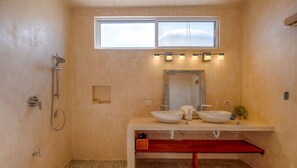 Shower, towels