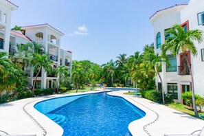 Condo, 2 Bedrooms | Pool - Paseo Del Sol Reef 306 2 Bedroom Condo by RedAwning (Playa del Carmen)
