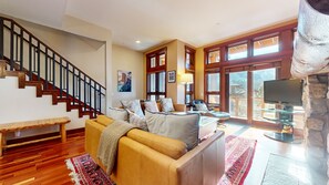 Townhome, 3 Bedrooms | Living area | Smart TV - Juniper Crest #2 3 Bedroom Townhouse by RedAwning (Mammoth Lakes)