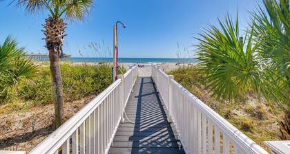 Beachfront Murrells Inlet Home - Walk to Pier!