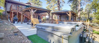 1 Mi to Lake: Home w/ Hot Tub & Gazebo in Big Bear