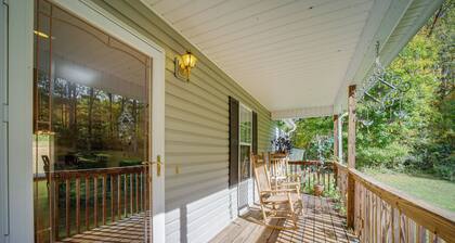 Candler Home w/ Large Deck: Hike, Bike & Unwind!
