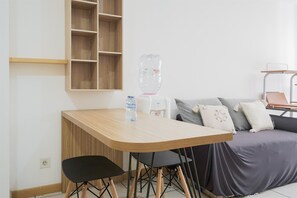 Apartment | Living area - Simple And Cozy 2Br Apartment At M-Town Residence (Gading Serpong)