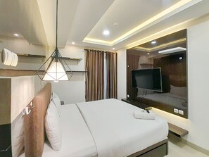 Apartment | 1 bedroom, free WiFi - Spacious And Elegant 1Br At Patraland Amarta Apartment (Ngaglik)