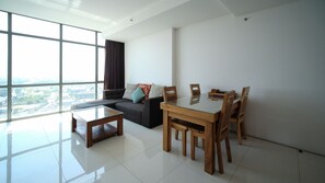 Apartment | Living area - Homey 1Br With Extra Room Apartment At Aryaduta Residence Surabaya (Surabaya)