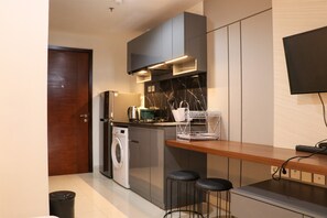스튜디오 | 전용 주방 | 대용량 냉장고, 쿡탑