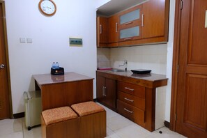 Apartemen | Dapur pribadi | Lemari es besar dan kompor
