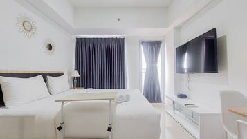 Estúdio | Frigobar, Wi-Fi de cortesia