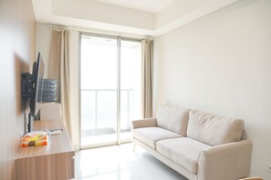 Apartment | Living area - Wonderful And Homey 2Br At Gold Coast Apartment (Jakarta)