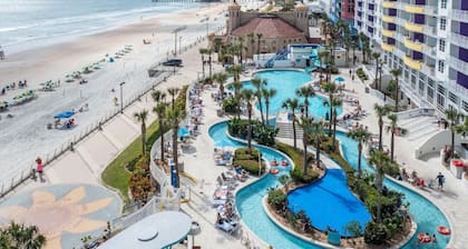 Newly Renovated Paradise: Direct Oceanfront 3BR @ The Wyndham Ocean Walk Resort