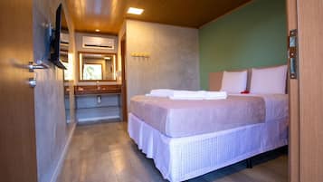 Quarto casal ou duplo luxo | Roupas de cama premium, cofres nos quartos, Wi-Fi de cortesia