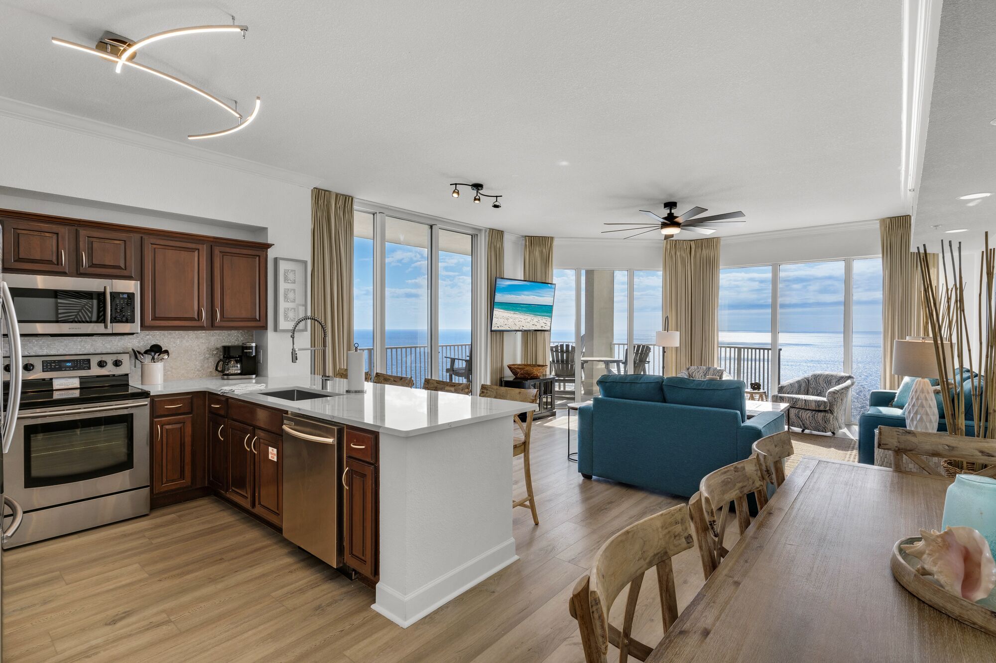 BIGGEST CONDO ON THE BEACH! 4BR / 5BA + BUNK BEACH-FRONT UPGRADED CORNER UNIT!
