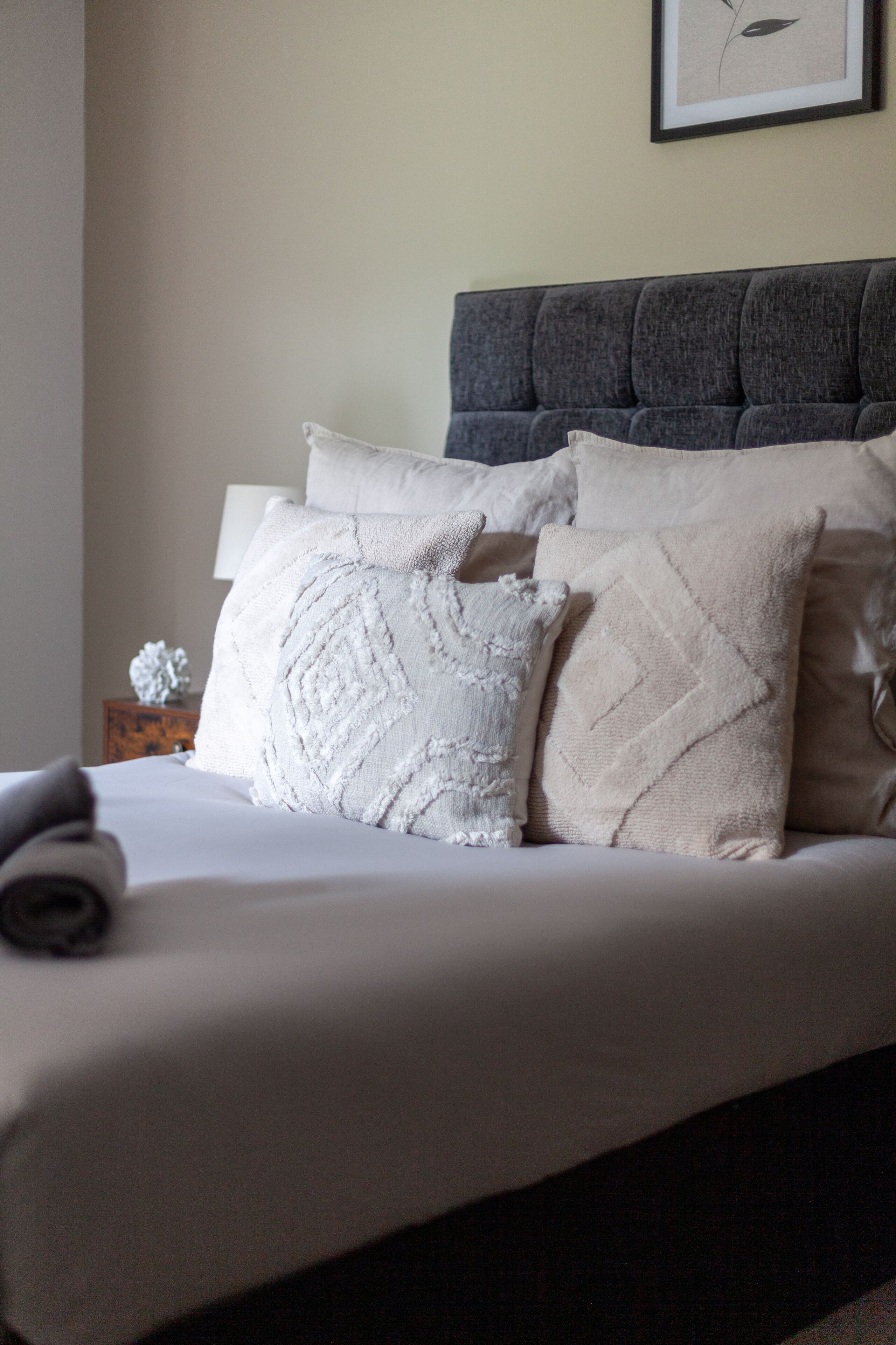 Ropa de cama hipoalergénica y muebles diferentes 