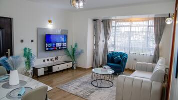 Appartamento Deluxe | 1 camera, ferro/asse da stiro, Wi-Fi gratuito