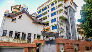 Facciata della struttura