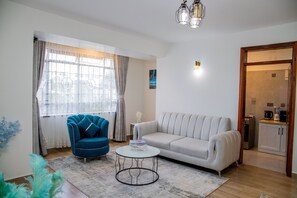 Deluxe appartement | Woonruimte