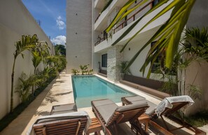 Pool - Appartement Bohème Romantique Avec Piscine, Wifi Rapide, au Coeur de La Veleta (Tulum)
