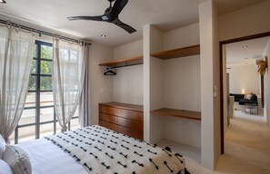 1 bedroom, WiFi, bed sheets - Appartement Bohème Romantique Avec Piscine, Wifi Rapide, au Coeur de La Veleta (Tulum)