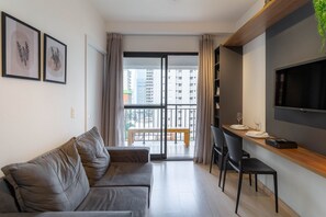 Apartamento 510 | Living area - Ministro Ferreira Alves (São Paulo)