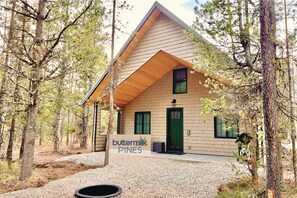 Exterior - Brand NEW cozy cabin in the woods. 5 mins to the lake. 40 mins to Yellowstone!  (Island Park)