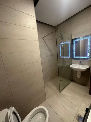 Dusche, Handtücher