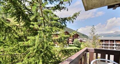 Middle class studio for 2 people, living room with 2 beds, kitchen area, shower-WC, balcony, fifth f