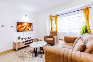 Leilighet – classic | Oppholdsområde | Flatskjerm-TV