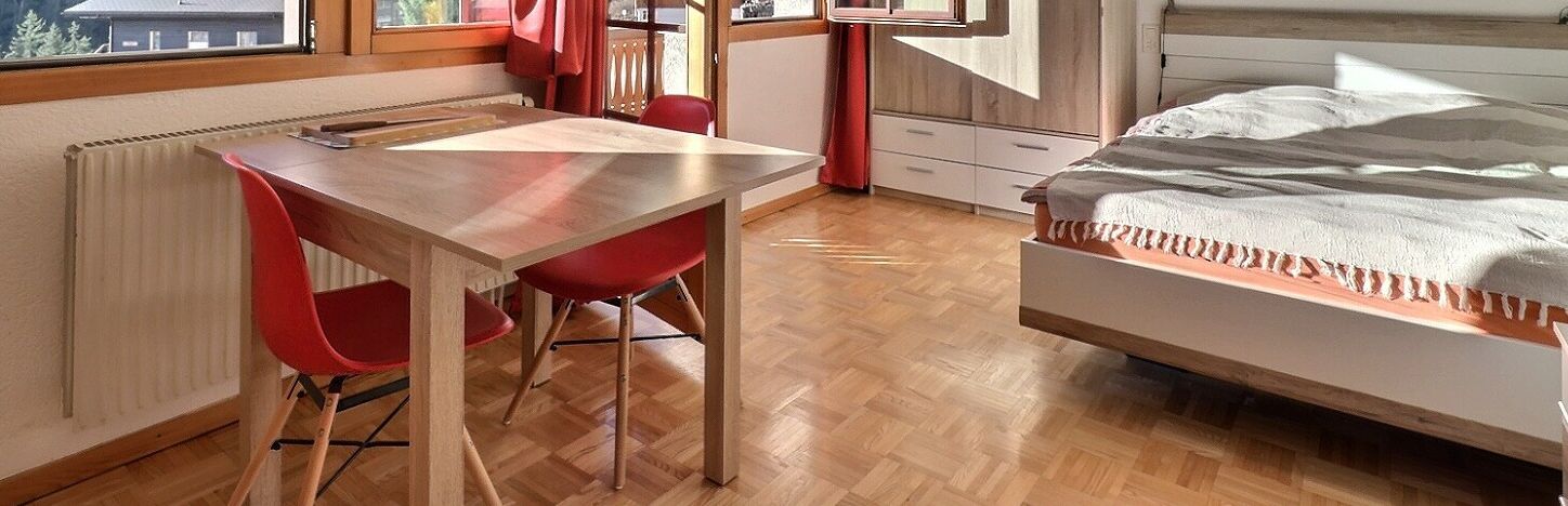 1 soverom og strykejern/-brett